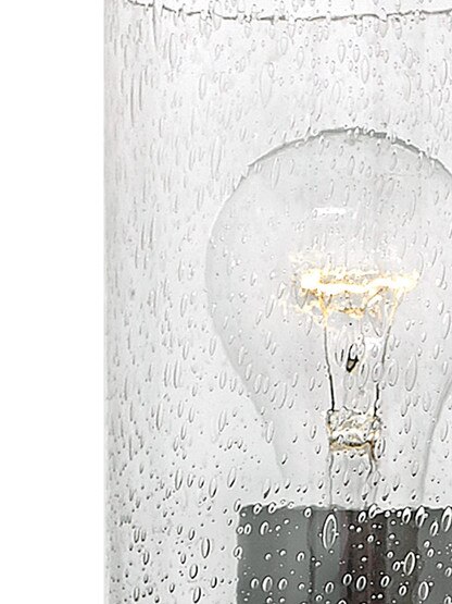 Casa Large 1-Light Sconce With Seedy Glass