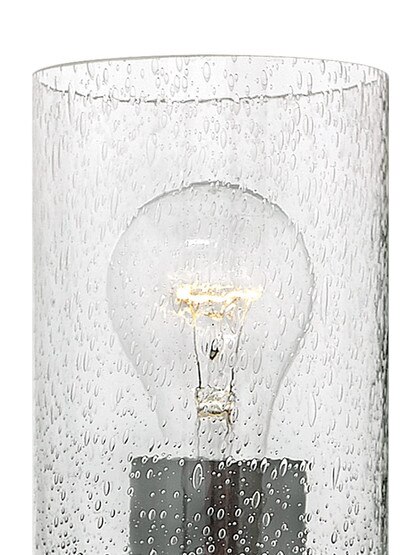 Casa Large 1-Light Sconce With Seedy Glass