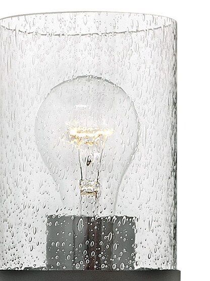 Casa Large 1-Light Sconce With Seedy Glass