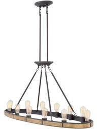 Everett 12-Light Island Chandelier