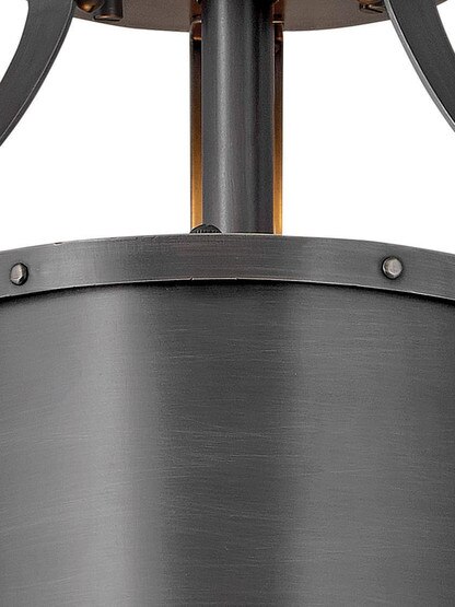 Chance 2 Light Small Semi-Flush Mount