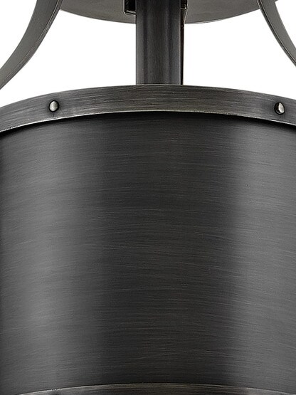 Chance 3 Light Medium Semi-Flush Mount