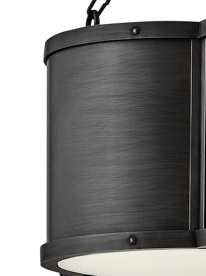 Chance 3 Light Small Drum Chandelier