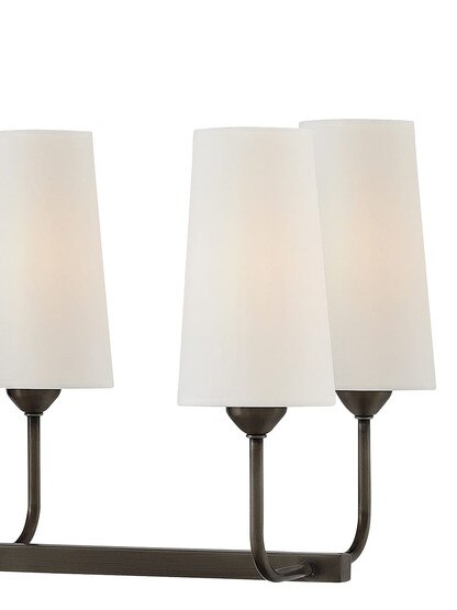 Lewis 10 Light Linear Kitchen Island Chandelier