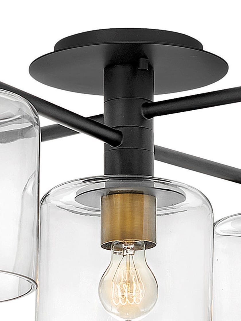 Axel 7 Light Extra Large Semi-Flush Mount | House of Antique Hardware