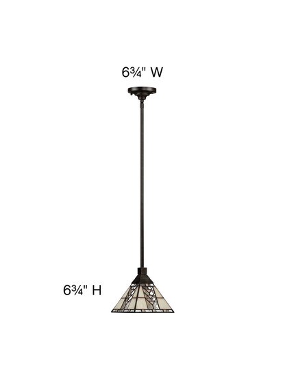 Tahoe Stem Pendant in Regency Bronze
