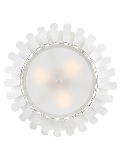 Reina 3 Light Medium Semi-Flush Mount