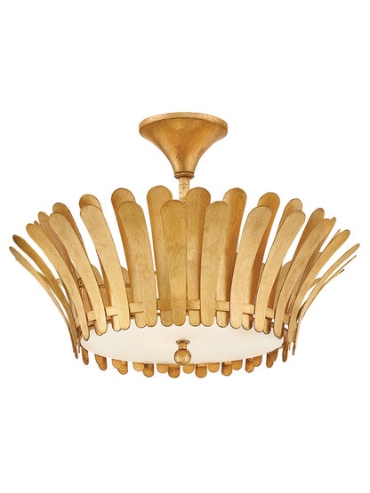 Reina 3 Light Medium Semi-Flush Mount