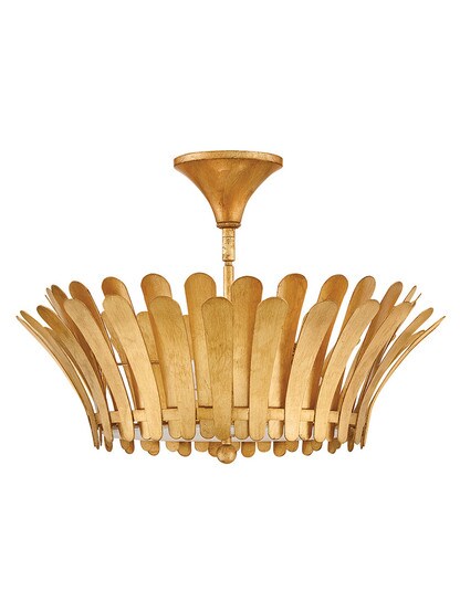 Reina 3 Light Medium Semi-Flush Mount