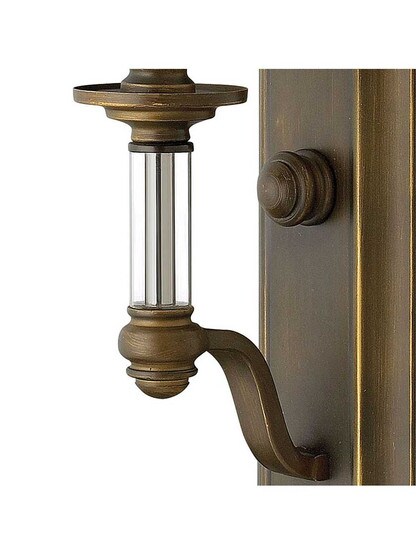 Alternate View 2 of Sussex Single Sconce with Fabric Cylinder Shade.