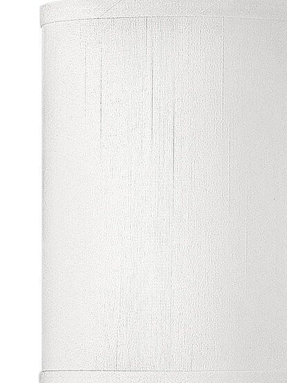 Sussex Single Sconce with Fabric Cylinder Shade