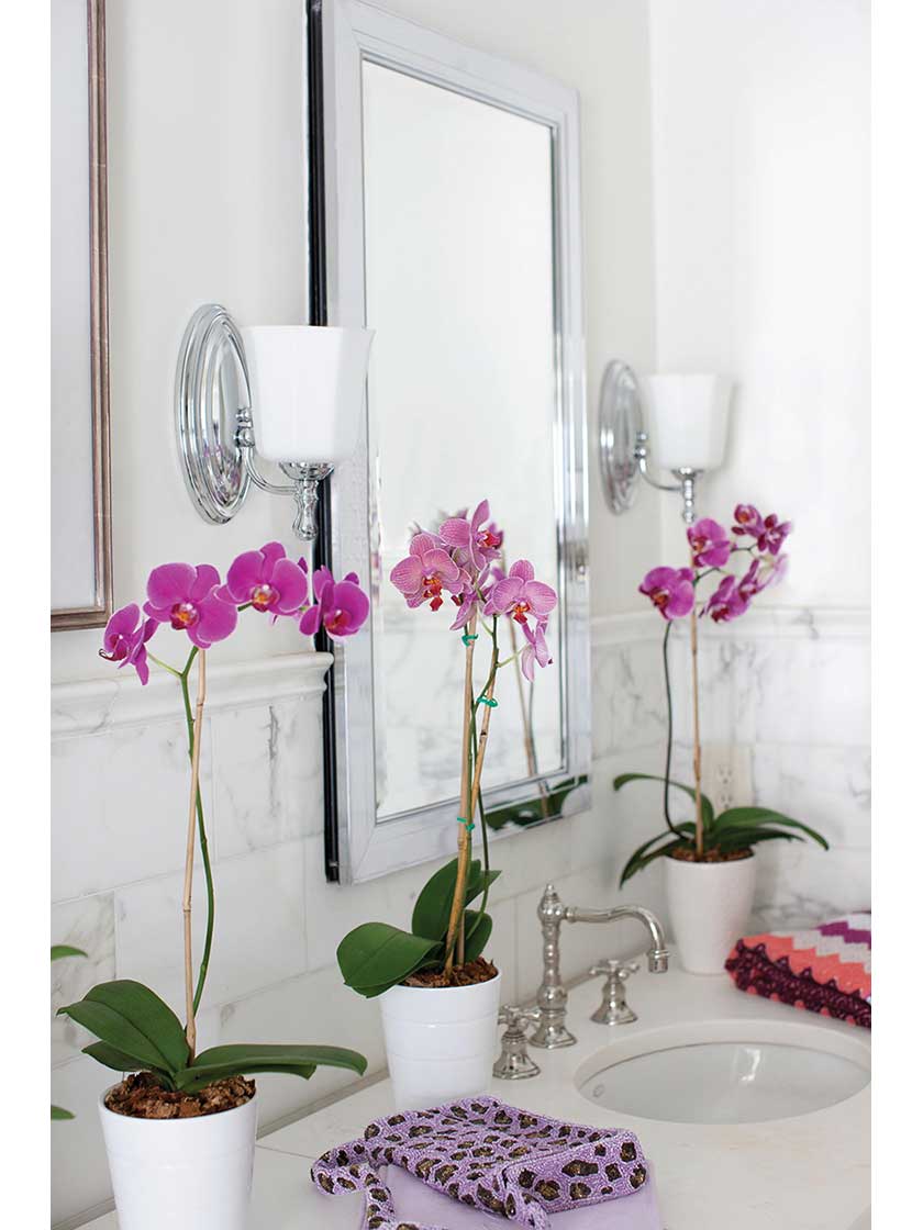 Alternate View 4 of Shelly Single Sconce with Opal Glass Shade.