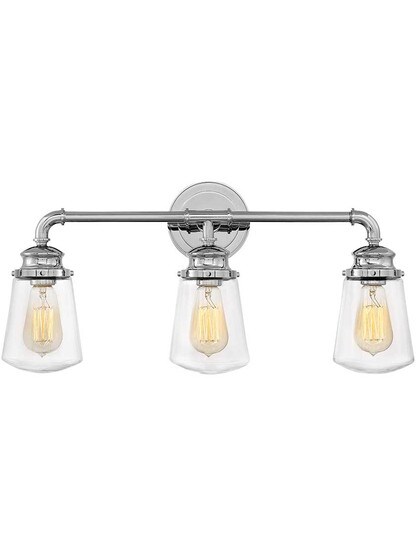 Fritz 3-Light Bath in Chrome.