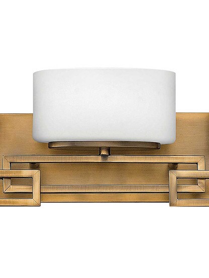 Alternate View 2 of Lanza 5 Light Bath Sconce with Etched Opal Glass Shades