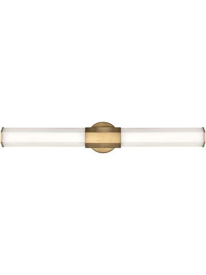 Alternate View of Facet Large LED Bath Light.