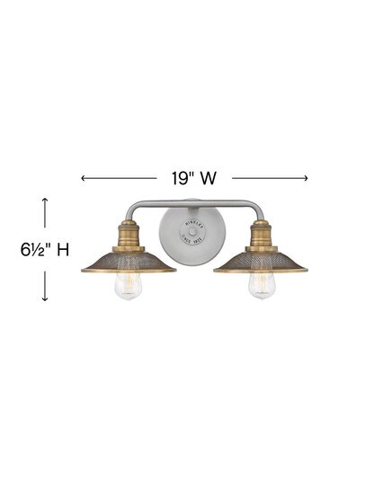 Rigby 2-Light Bath Sconce