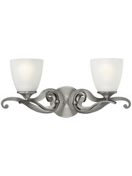 Reese Two Light Wall Sconce In Antique Nickel