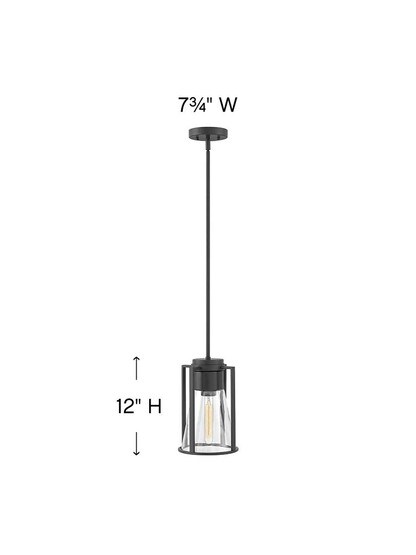 Alternate View of Refinery 1-Light Mini Pendant.