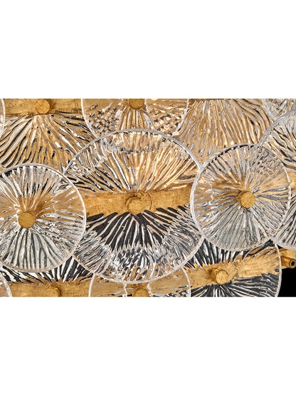Rene 6 Light Medium Drum Chandelier in Distressed Brass