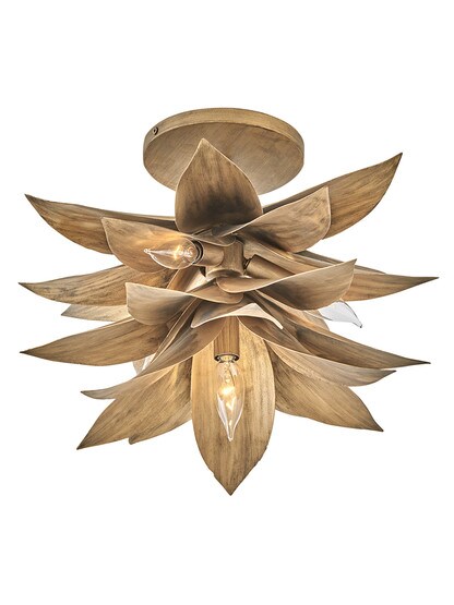 Agave 4 Light Medium Convertible Pendant
