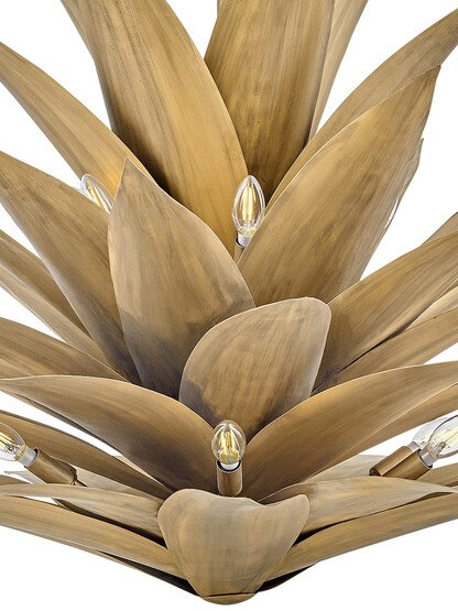 Agave 12 Light Extra Large Chandelier