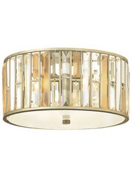 Gemma Flush-Mount Ceiling Light.