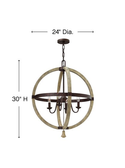Middlefield 4-Light Chandelier