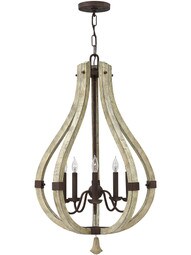 Middlefield 5-Light Pendant With Iron Rust Finish