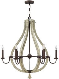 Middlefield 6-Light Teardrop Chandelier