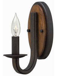 Bastille 1-Light Wall Sconce