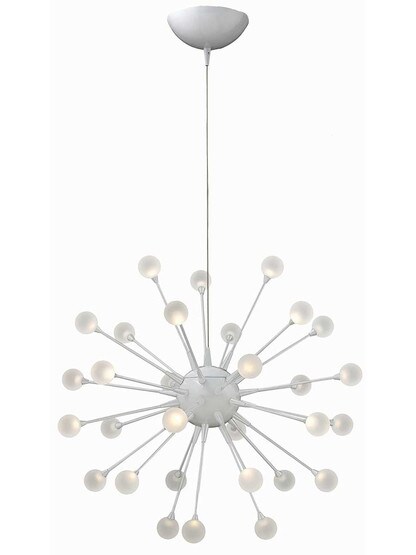 Impulse Chandelier in Cloud.