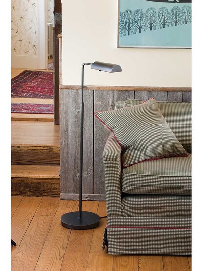 Alternate View of Generation Pharmacy-Style Adjustable Halogen Floor Lamp.