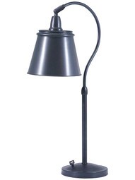 Hyde Park Table Lamp with Metal Shade.