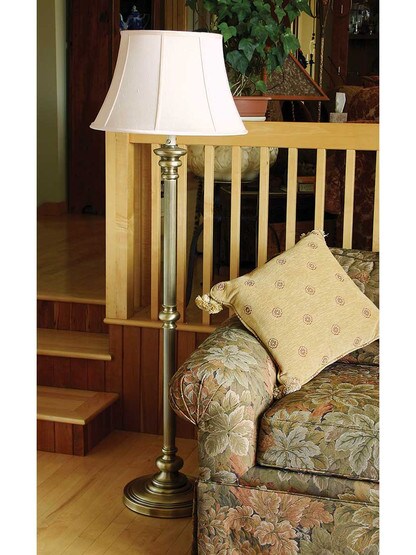 Alternate View of Newport Floor Lamp.