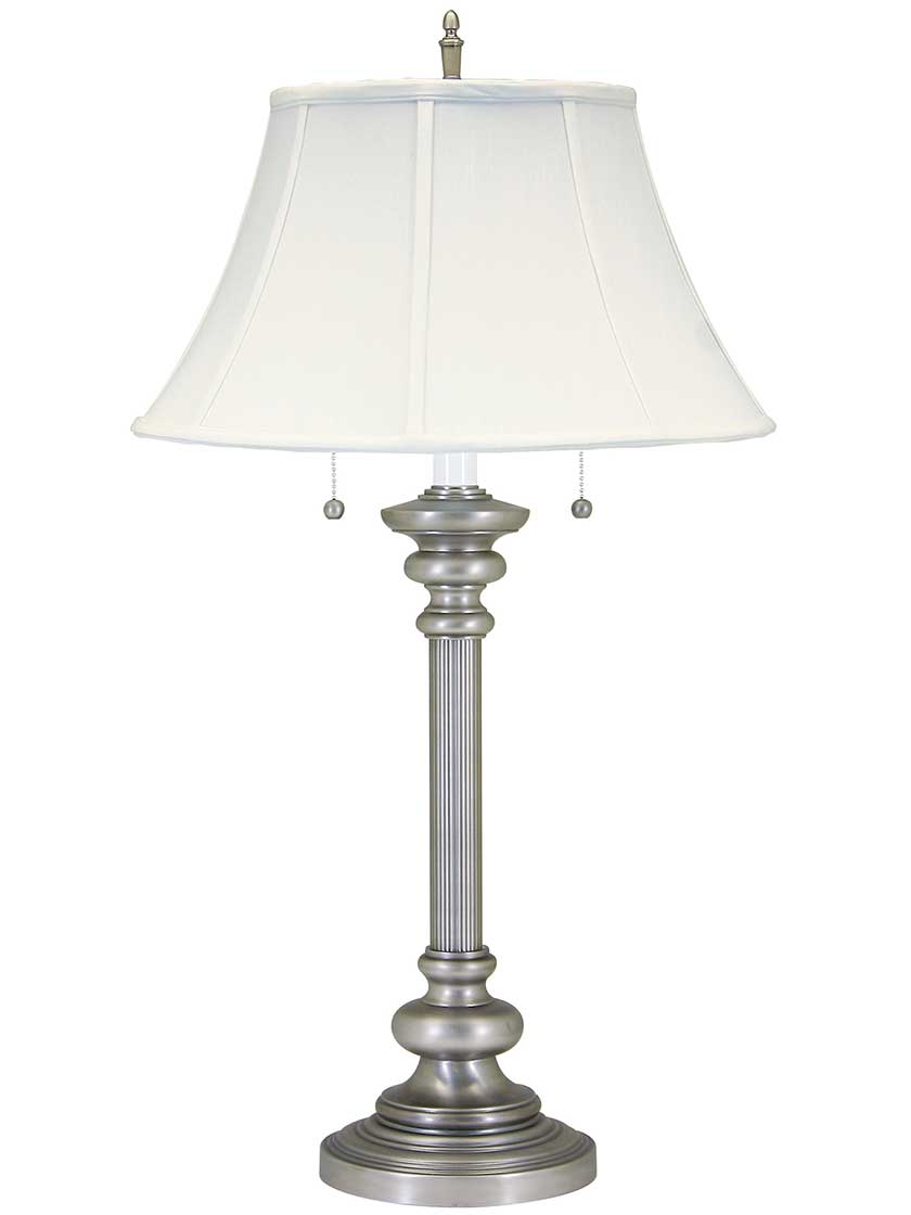 Newport Table Lamp with Twin Pull Chains