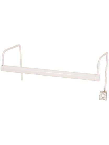Slim-Line 16 inch Adjustable Picture Light in White.