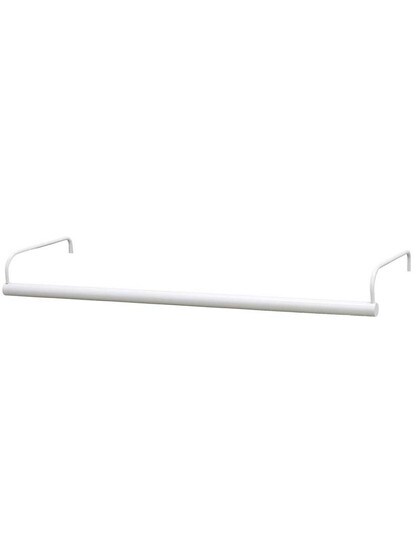 Slim-Line 40 inch Adjustable Picture Light in White.