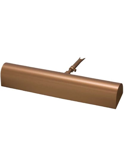 Classic 14 inch LED Picture Light in Bronze.