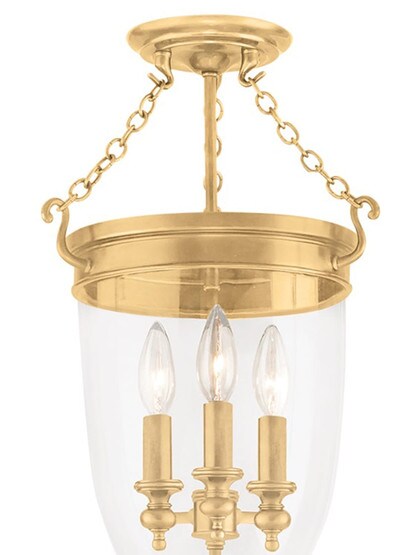 Hanover 12" Semi Flush-Mount Ceiling Light