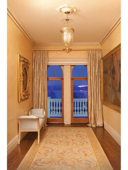 Alternate View of Hanover Collection Pendant.