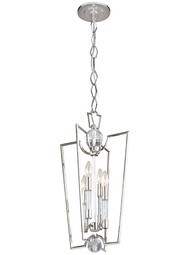 Waterloo 13 inch Pendant in Polished Nickel