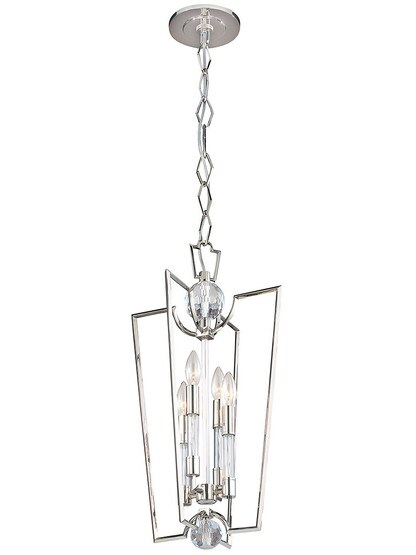 Waterloo 13 inch Pendant in Polished Nickel