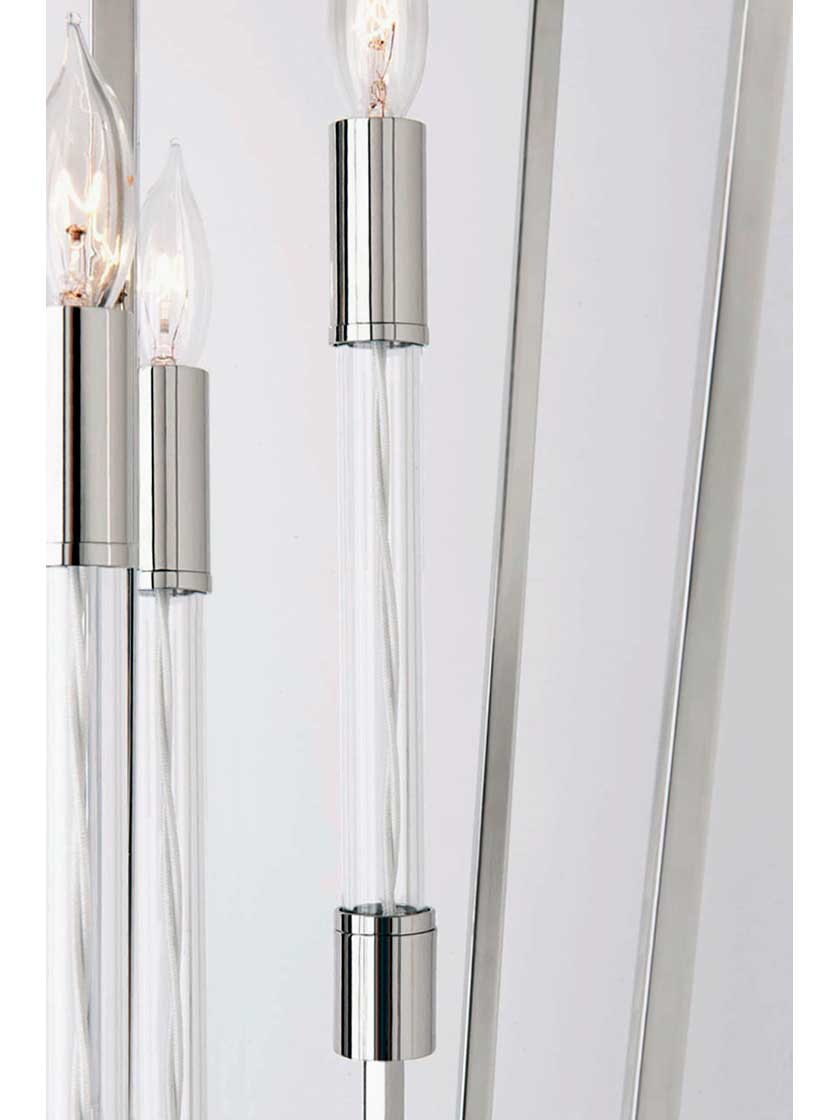 Alternate View 2 of Waterloo 13 inch Pendant in Polished Nickel