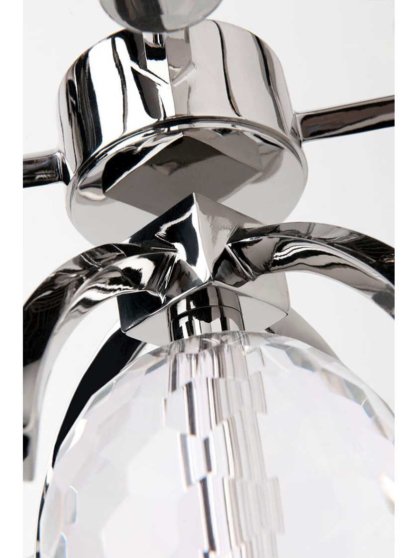 Alternate View 3 of Waterloo 13 inch Pendant in Polished Nickel