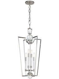 Waterloo 17 inch Pendant in Polished Nickel
