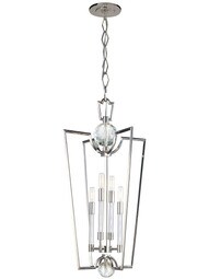 Waterloo 17" Pendant in Polished Nickel