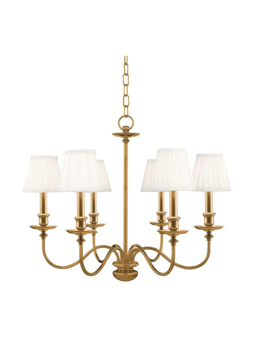 6 Light Chandelier Monticello Park Collection