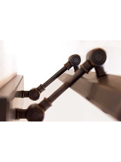 Alternate View of Woodbury 1-Light Picture Lamp.