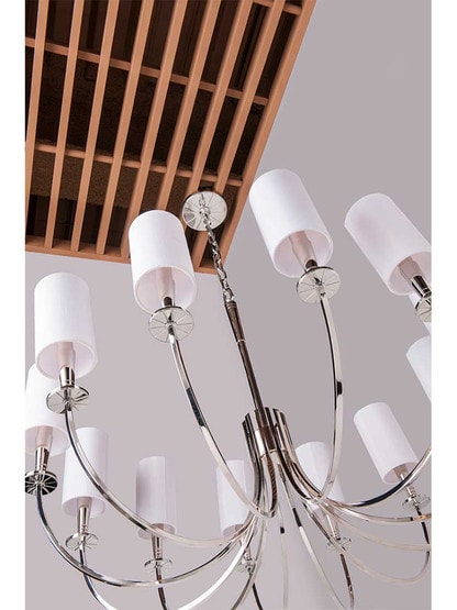 Alternate View 3 of Mason 12-Light Chandelier.