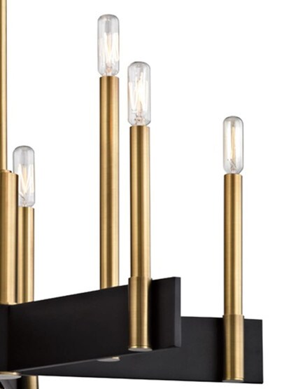 Abrams 10-Light Chandelier